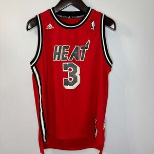 Vintage Adidas HWC 1995-99 NBA Miami Heat Dwyane Wade #3 Jersey Sz Youth  XL